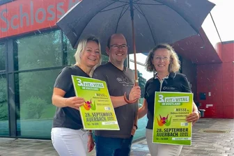 Gesundheitsmesse Auerbach präsentiert: So läuft eine Zahn-Implantation ab - Doreen Minnerop, Sascha Strobel und Yvonne Geipel gehören zu den Organisatoren der Fit- und Vitalmesse am 28. September.