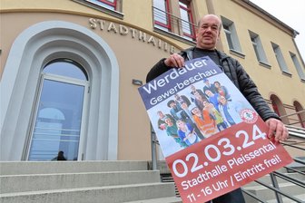 Gewerbeverbund veranstaltet zweite Werdauer Gewerbeschau - Der Gewerbeverbund Werdau, im Bild Vorsitzender Rigo Reuter, richtet die zweite Werdauer Gewerbeschau aus.