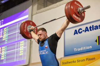 Gewichtheben, 2. Bundesliga: Vogtländer trotz Niederlage weiterhin Erster - Dominik Sladek punktete für das Athletenteam Vogtland in Plauen im Stoßen mit 172 Kilo.