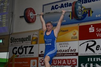 Gewichtheben, 2. Liga: Vogtländer gewinnen nach spannendem Kampf 2:1 - Paul Conrad sprang für die angeschlagene Michelle Taubert ein. Der junge Athlet steuerte 33,4 Punkte zum Mannschaftsergebnis bei.