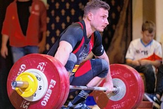 Gewichtheber Max Lang mit einer besonderen Geschichte - Max Lang gewann bislang dreimal in Meißen.