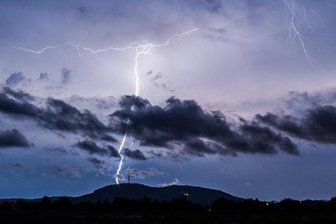 Gewitterwarnung für das Erzgebirge aufgehoben - 