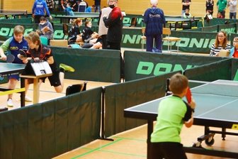 Gewusel an den Platten -