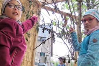 Gezwitscher auf dem Schulhof - 
