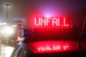 Glätteunfall auf der A4 -