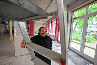 Gläserne Bäckerei öffnet Mitte Juni auf dem Kaßberg in Chemnitz - Marco Weidlich ist bereits durch das Suppengrün und das Nomad eine Größe in der Chemnitzer Gastroszene. Nun startet er auf dem Kaßberg sein nächstes Projekt.