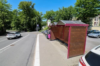 Glauchau: Ärger um Buslinie 105 - Die Haltestelle am Heinrichshof wird vom Bus der Linie 105 nicht mehr angefahren.