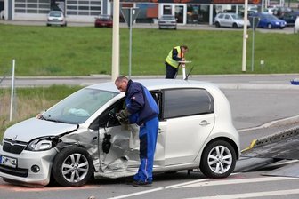 Glauchau: Vorfahrt missachtet - vier Verletzte - 