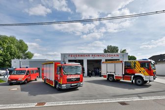 Glauchau: Wo Falschparker und Temposünder bei der Finanzierung eines neuen Feuerwehrgerätehauses helfen - Der Neubau des Gerätehauses in Glauchau-Reinholdshain hat rund 3,1 Millionen Euro gekostet.