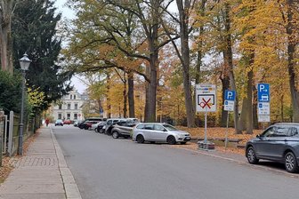 Glauchauer Stadtring wird dicht gemacht - Die Umleitungen, wie hier an der Paul-Geipel-Straße, sind schon ausgeschildert.