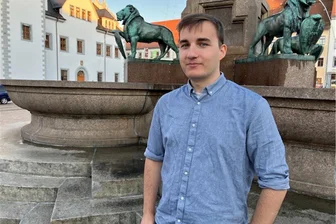 Globaler Klimastreik: Warum sich junge Menschen in Freiberg für Umwelt und Klima einsetzen - Tom Petzold, gebürtig aus Dresden. Zum Studieren ist der 25-Jährige nach Freiberg gezogen. Seit März engagiert er sich für Fridays for Future.