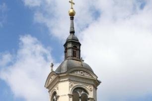 Glocke der Werdauer Marienkirche wird eingeweiht - <p class="artikelinhalt">Der Turm der Marienkirche ist 57 Meter hoch, zirka in der Mitte befindet sich der Glockenstuhl.</p>