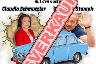 „Go Trabi Go Lengenfeld“ ausverkauft: Wie man dennoch an Wolfgang Stumph und Claudia Schmutzler herankommen kann - Die Veranstaltung am Samstagnachmittag im Schützenhaus Lengenfeld ist ausverkauft - aber Claudia Schmutzler und Wolfgang Stumph rollen schon eher an.