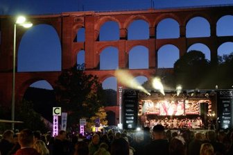 Göltzschtalbrücke: "Rock Classics" und Oerding im Mai 2021 - Pfingsten findet 2020 ohne Rock Classics statt. Schuld ist die Coronapandemie.