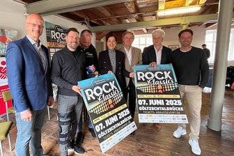 Göltzschtalbrücke: Rock Classics vereinen zu Pfingsten Welthits von Deep Purple bis Vivaldi - Für die Rock Classics am Pfingstsamstag wirkt ein eingespieltes Team zusammen.