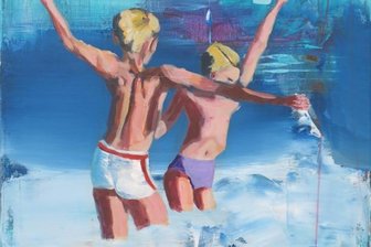 Göltzschtalgalerie präsentiert "Sommerkinder" - Die Chemnitzer Künstlerin Birgit Mehner zeigt Porträts junger Menschen bei Urlaubsaktivitäten.