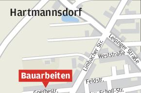 Goethestraße bleibt weitere Wochen eine Baustelle - 
