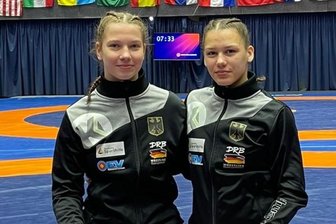 Goldener Frühling für Thalheimer Duo - Vor kurzem glänzten Cassidy Richter (l.) und Naemi Leistner bei den Deutschen Meisterschaften. Nun legten sie in Rumänien nach. 