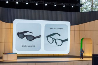 Google zeigt Antwort auf Metas KI-Brillen - Die Brillen haben Kameras und Lautsprecher für die Kommunikation mit Googles KI-Software Gemini.