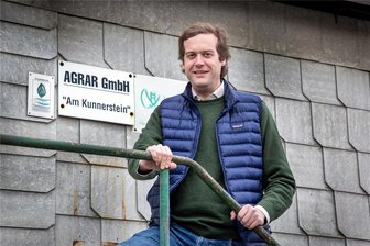 Gornau bekommt E-Autos für Carsharing-Projekt - Constantin von Reitzenstein führt die Geschäfte der Agrar-Gesellschaft Am Kunnerstein.