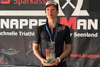 Gornauerin glänzt bei Deutscher Triathlon-Meisterschaft - Knackte beim Knappenman erstmals die Elf-Stunden-Marke auf der Langdistanz: Antje Vogel.