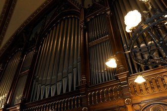 Gospelkonzert erklingt in Mylauer Kirche - Die Orgel in der Mylauer Stadtkirche.