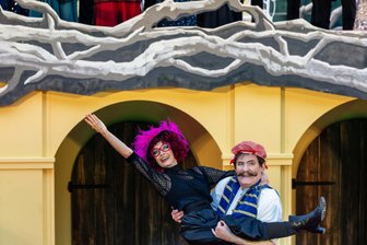 Gräfin Mariza begeistert trotz Wetterkapriolen auf Seebühne Kriebstein - Lia Burger und Frank Blees sind in „Gräfin Mariza“ auf der Seebühne Kriebstein dabei.