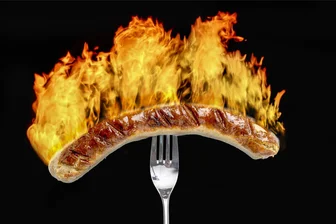 Grill auf dem Balkon löst Feuerwehreinsatz in Schwarzenberg aus - Grillen auf dem Balkon ist in großen Wohnhäusern oft untersagt. Da genügt ein Blick in die Hausordnung.