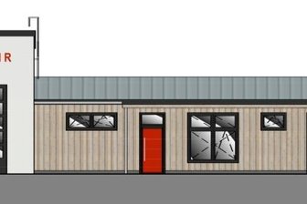 Größte Ortsfeuerwehr bekommt mehr als ein neues Gerätehaus - So soll das Feuerwehrgerätehaus im Hainichener Ortsteil Cunnersdorf einmal aussehen: Für die Fahrzeuge gibt es zwei Garagen, der Flachbau erhält auch einen großen Raum, der nicht nur für Schulungszwecke, sondern auch als Dorfgemeinschaftshaus dienen soll.