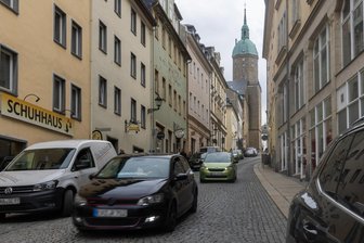 Großbaustelle im Erzgebirge: Stadt reagiert auf Kritik der Händler - Ab nächsten Dienstag ist die Große Kirchgasse gesperrt. Händler äußerten bereits ihre Sorgen.