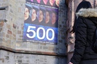 Großbild zeigt Martin Luther - 