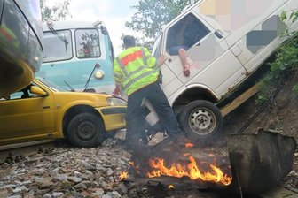 Große Katastrophenschutzübung in Markersbach - Ein Bahnbetriebsunfall wurde für die Katastrophenschutzübung in Markersbach nachgestellt.
