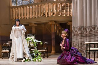 Große Oper: Glauchauer Bibliothek startet neues Format - Szene aus der Oper „Aida“ im Chemnitzer Opernhaus.