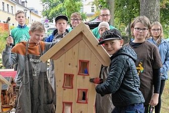Große Pilze, feine Kränze und ein luxuriöses Vogelhaus - 