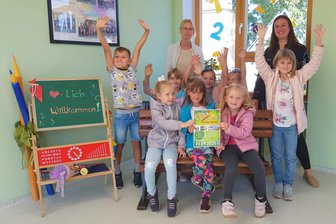 Große Sause für eine kleine vogtländische Gemeinde: 500 Jahre Schulgeschichte - Die jüngste Werdaer Schulkindergeneration freut sich auf das große Fest.