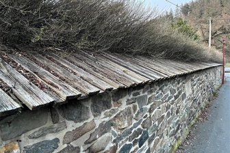 Große Sorge um Mauer von altem Bobenneukirchener Friedhof - Die Mauer des Bobenneukirchener Kirchhofs beschäftigt die Bösenbrunner Gemeinderäte.