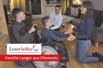 Großer Spendenerfolg bei „Leser helfen“: Mehr als 300.000 Euro für regionale Hilfsprojekte - Für Familie Langer aus Chemnitz wird sich die Mobilität im Alltag dank eines behindertengerechten Autos künftig sehr verbessern.