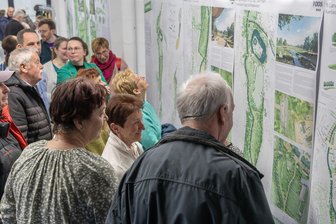 Großes Interesse in Auerbach an Plänen für die Landesgartenschau: „Damit haben wir nicht gerechnet“ - Für Interesse sorgten in Auerbach die Entwürfe für die Landesgartenschau 2029.