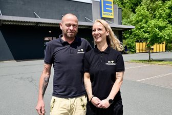 Großprojekt an B 169 im Erzgebirge: Supermarkt setzt auf Shop-in-Shop-Konzept - Jana und Danilo Winter wagen in Lößnitz einen großen Schritt.