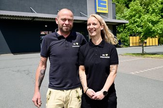 Großprojekt an B 169 im Erzgebirge: Neuer Supermarkt setzt auf Shop-in-Shop-Konzept - Jana und Danilo Winter wagen in Lößnitz einen großen Schritt.