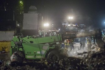 Großrückerswalde: Feuer in Abfallunternehmen -