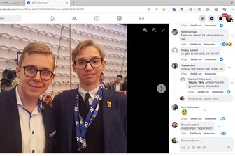 Großrückerswalder AfD-Mann Carsten Hütter löst mit Facebook-Post massive Hetze aus - Die Hasskommentare gegen Philipp Amthor (links) und Max Löcher waren fast zwei Wochen frei zugänglich.
