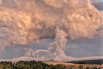 Großwaschtag in Petrus' Wetterküche -