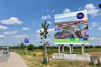Grüne und SPD dementieren Aussage zum Wasserstoffnetz: „Chemnitz und Südwestsachsen werden angeschlossen“ - Hier auf dem Technologiecampus im Süden von Chemnitz soll das Wasserstoffzentrum entstehen. Wirklich ohne Anschluss ans Netz?