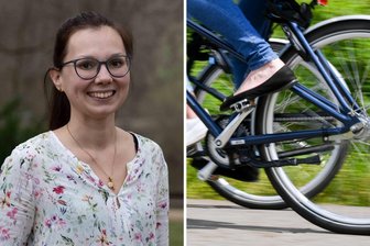 Grüne veranstalten erste „FLINTA“-Radtour durch Limbach-Oberfrohna - Jenny Bück ist Sprecherin des Kreisverbandes der Grünen Zwickau.