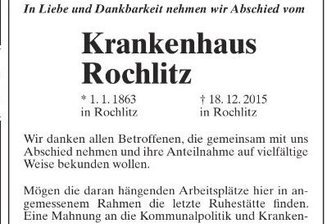 Grüner Stammtisch ans Krankenhaus verlegt - 
