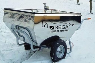 Grünhainer bauen Heubedampfer für gesundes Pferdefutter - So sieht der fertige Prototyp des Heubedampfers aus.