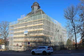 Grundbuchamt-Umbau von Pech und Pleite überschattet - Das ehemalige Grundbuchamt in Werdau wird umgebaut. Einziehen werden Mitarbeiter aus dem benachbarten Polizeirevier.