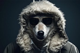 Gut getarnt - Wer ist das?