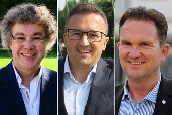 „Habe eher wenig von ihnen gehört“: Welches Zeugnis stellen Bürgermeister den Zwickauer Bundestagsabgeordneten aus? - Sie haben den Zwickauer Wahlkreis in Berlin vertreten (von links): Matthias Moosdorf (AfD), Carsten Körber (CDU) und Nico Tippelt (FDP).